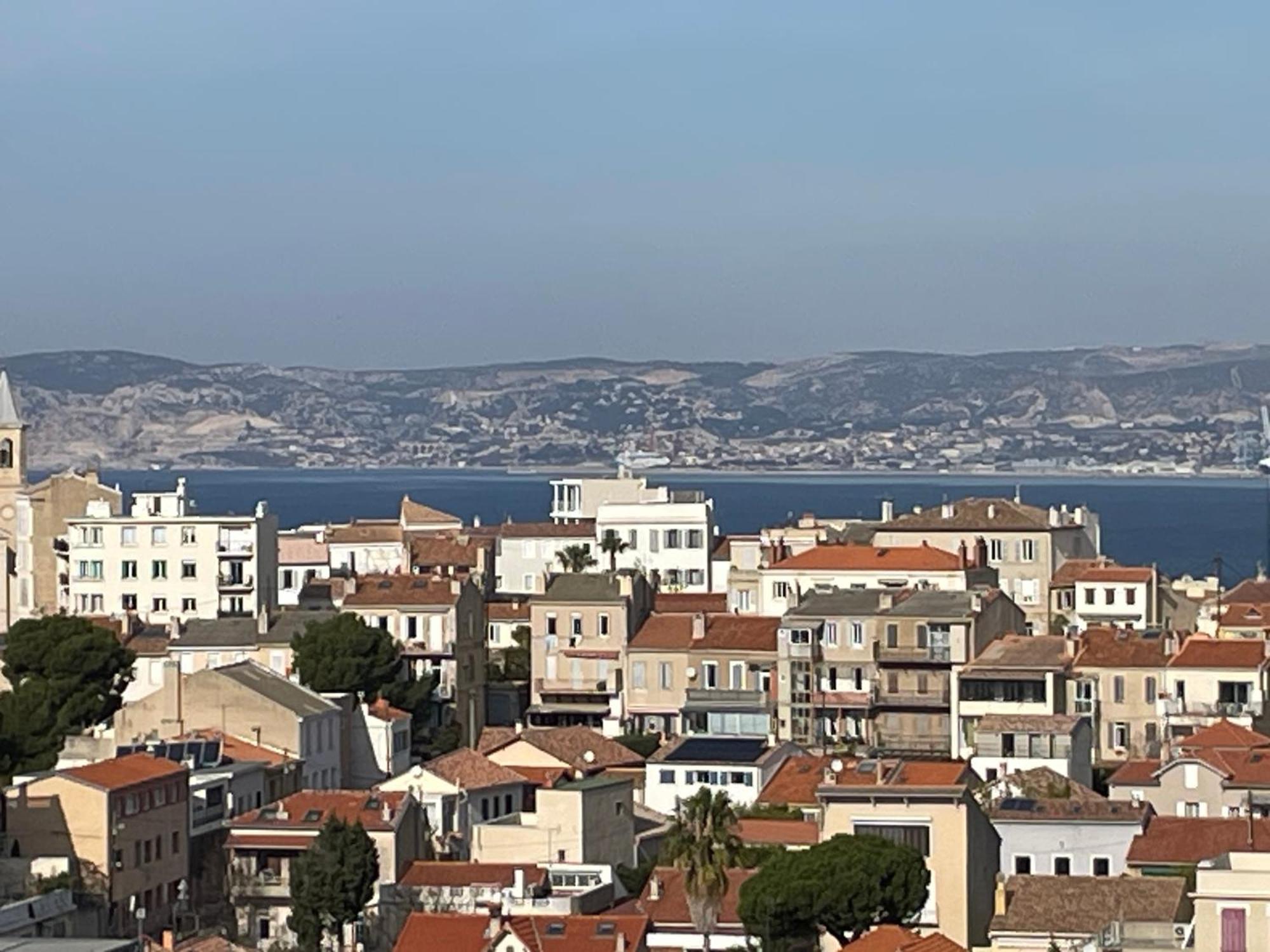 Appartement Vu Sur Mer Corniche à Marseille Extérieur photo