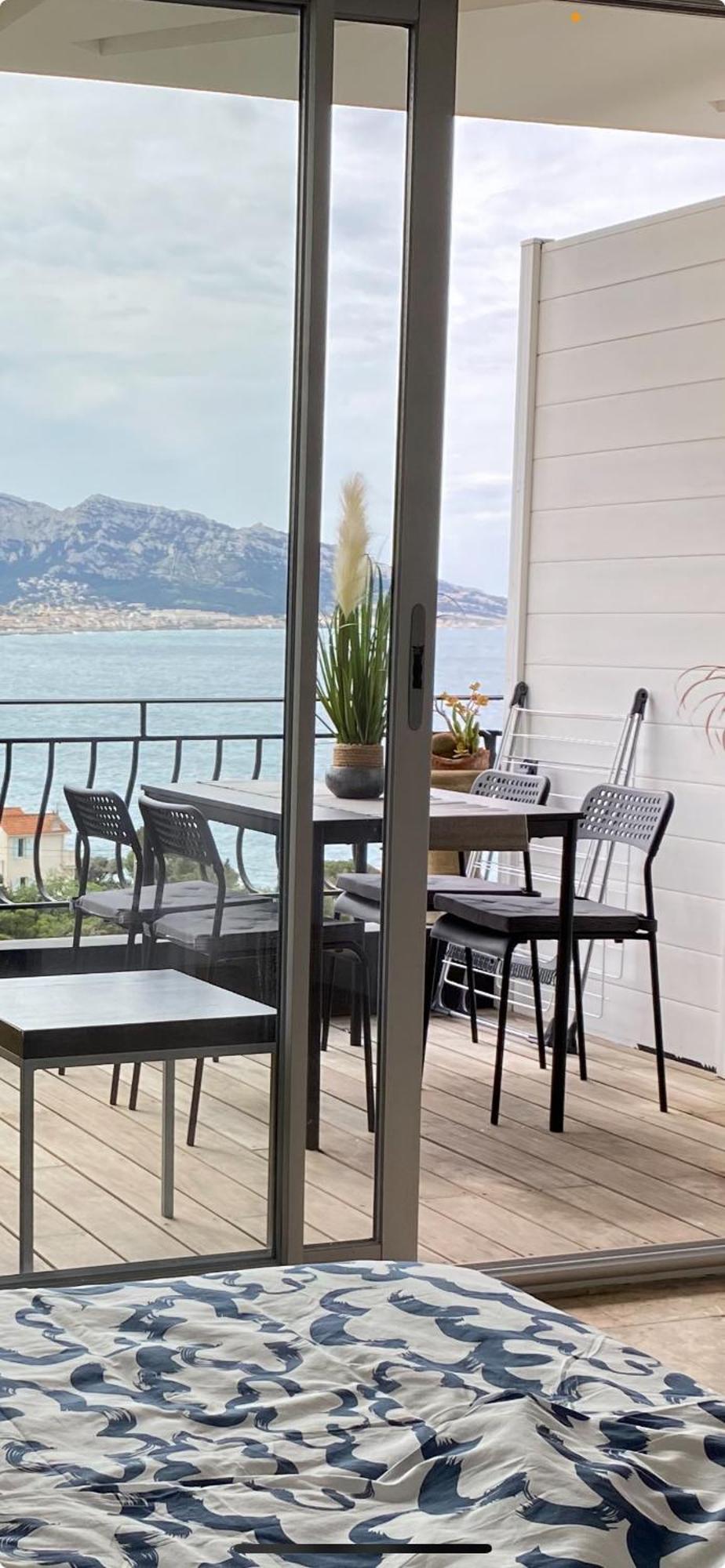 Appartement Vu Sur Mer Corniche à Marseille Extérieur photo