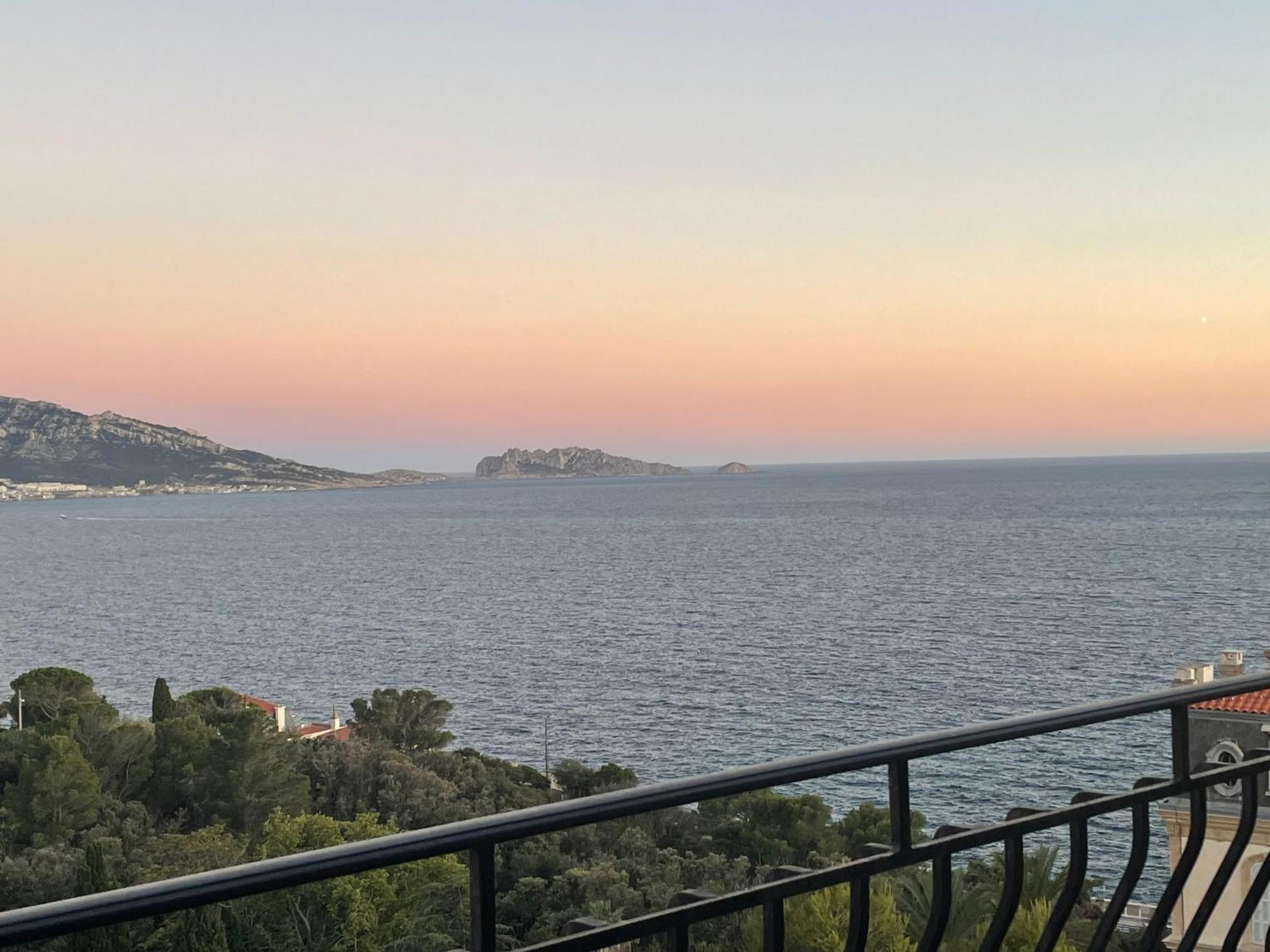 Appartement Vu Sur Mer Corniche à Marseille Extérieur photo