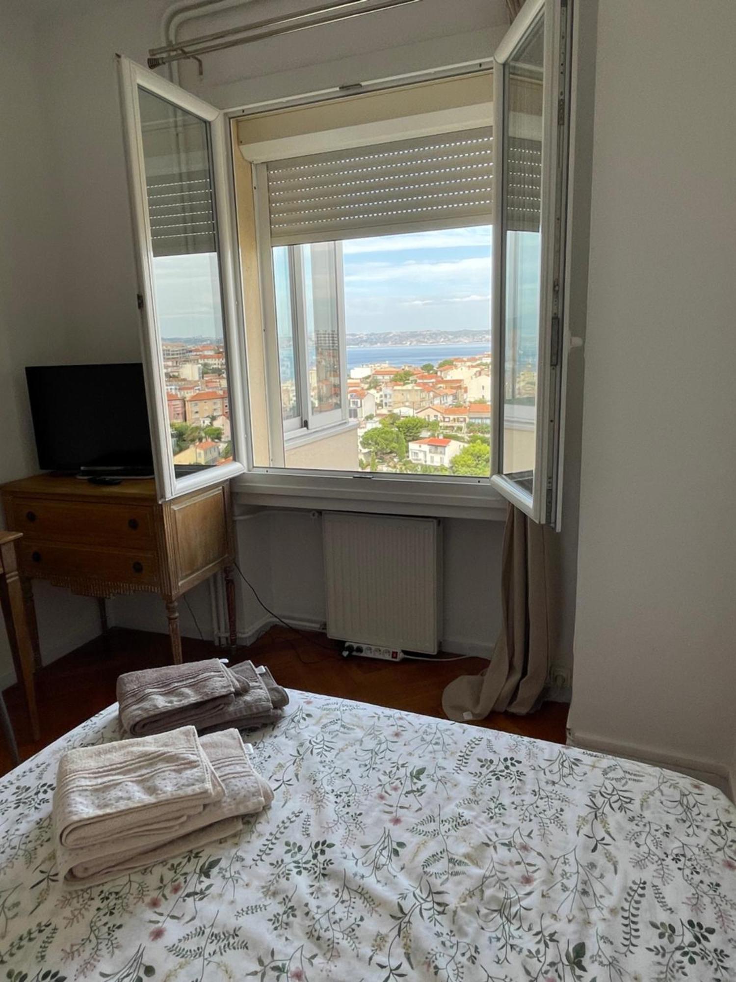 Appartement Vu Sur Mer Corniche à Marseille Extérieur photo